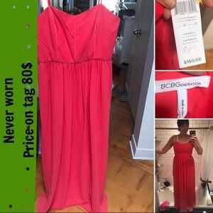 Brand new BCBG red dress
